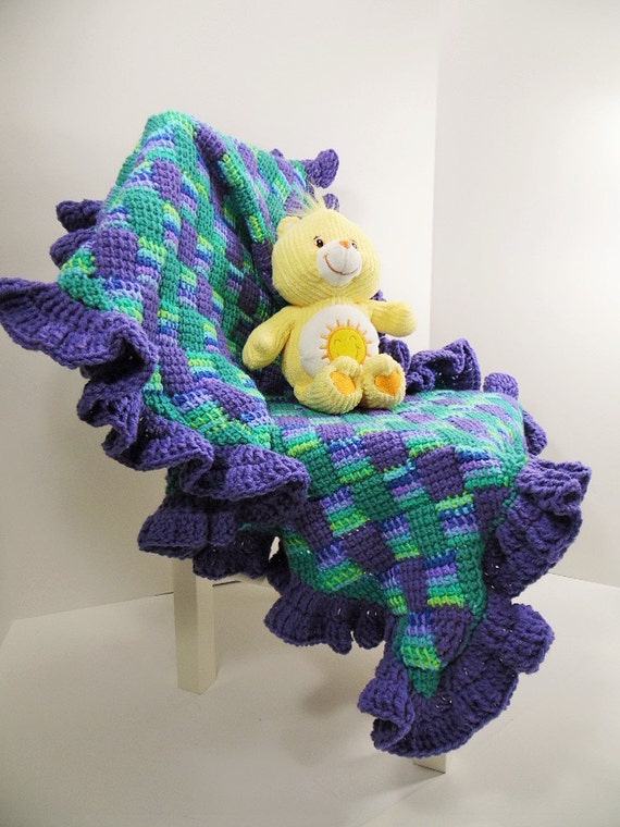 free tunisian crochet baby afghan patterns