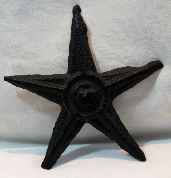 Vintage Industrial Cast Iron Star