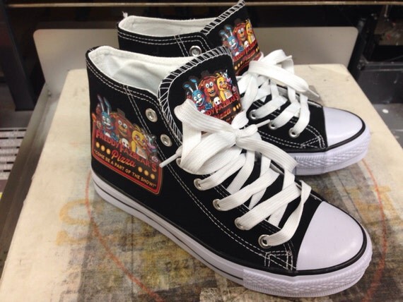 Items similar to Red Cheeks Black Shoes Five Nights At