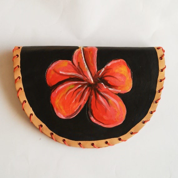 Handmade coin purse leather coin purse coin purse with