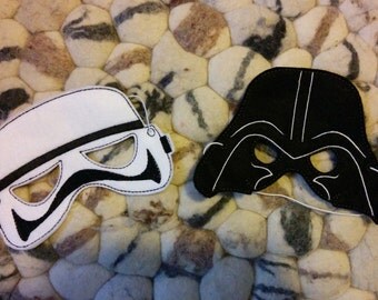 ADULT Star Wars, Darth Vader, Storm Trooper, Yoda, R2D2, C3PO, Boba, Princess Lea Pretend Play masks