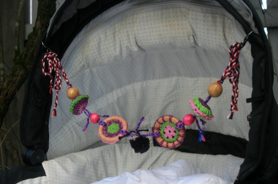 colourful pram