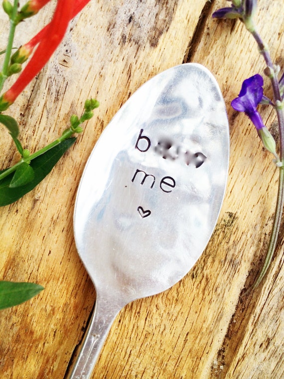 For Adults Only Censored Gifts Hand Stamped Spoon Dirty