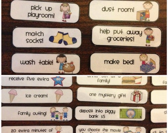 Toddler chore chart | Etsy