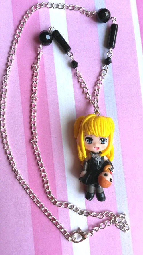 Death Note Anime Necklace With Handmade Misa Misa By Akindoonline