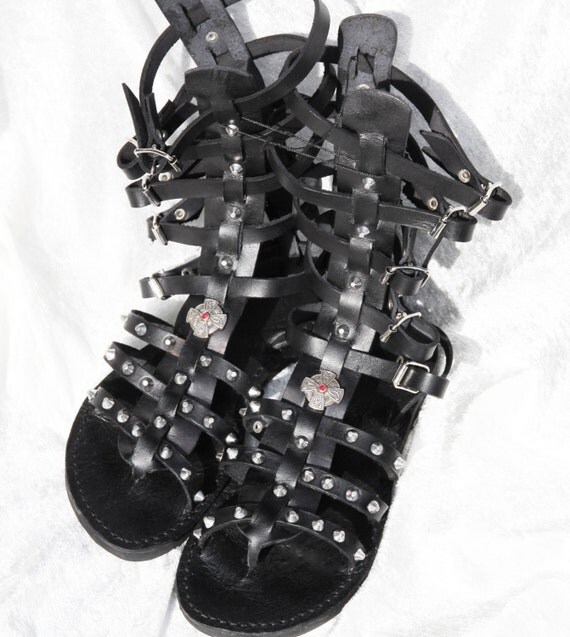 gladiator sandals with spikes