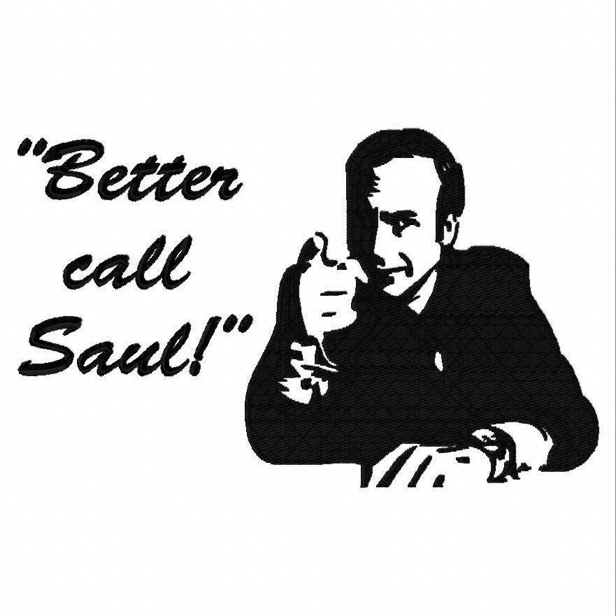 INSTANT DOWNLOAD. 6 for 1 Better Call Saul inspired embroidery