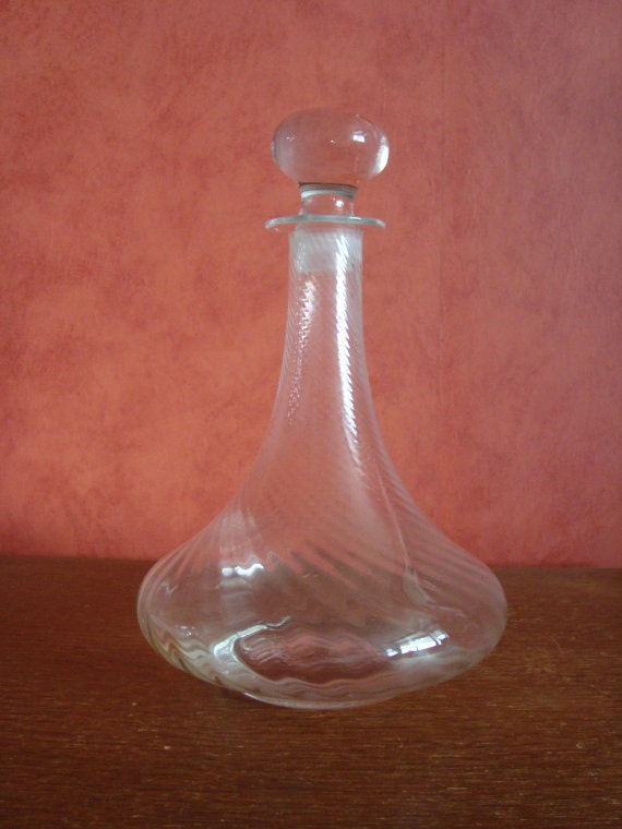 Classic Decanter Krosno 1 liter from Poland Haute Juice
