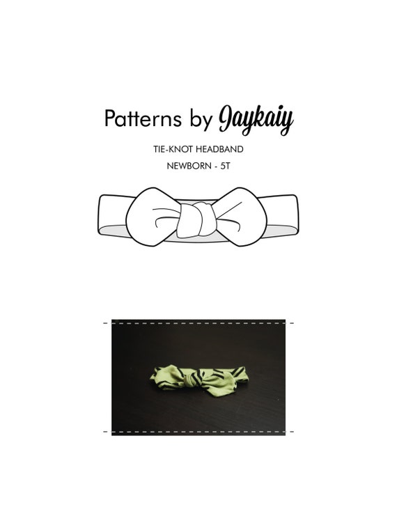 Baby Tie Knot Headband Pattern
