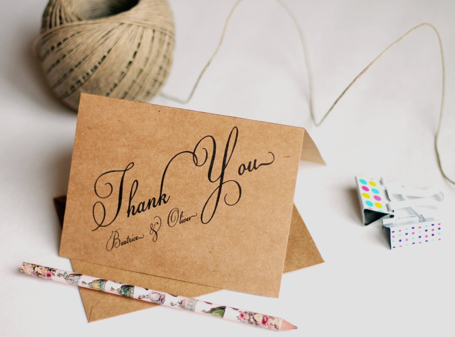 Rustic Thank You Cards Rustic Wedding Thank You Cards Wedding