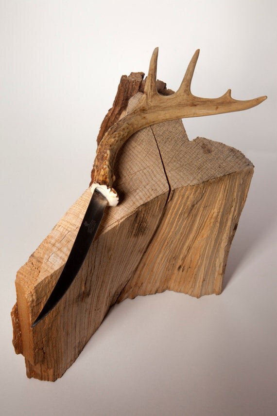 Deer Antler handled Fillet knife by BusseLures1 on Etsy