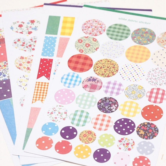 items similar to 5 pieces stickers decorative colorful cute kawaii