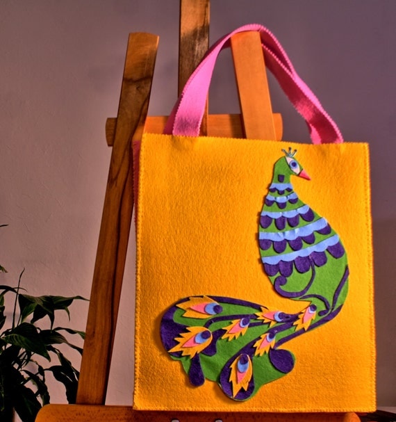 jellycat peacock bag