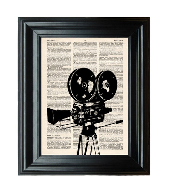 Film Camera Print movie theater decor cinema by