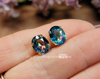 topaz rainbow jewelry mystic gemstone peacock