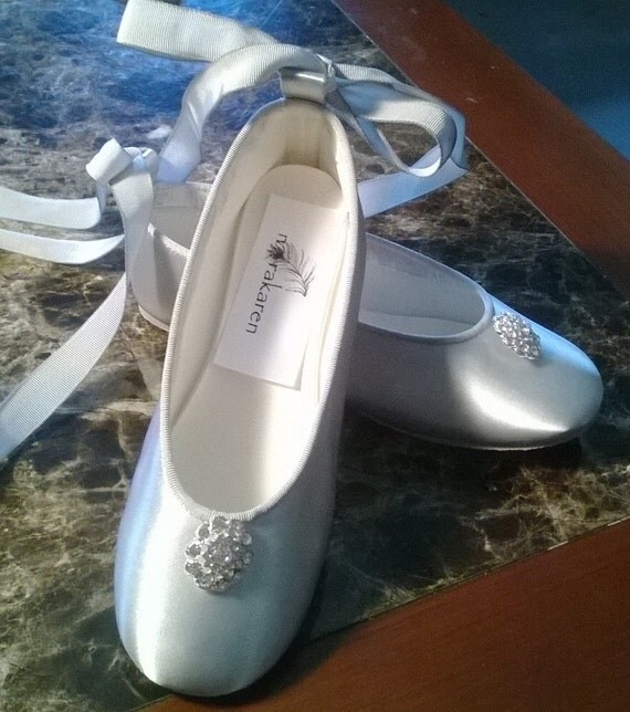 ballerina silver shoes
