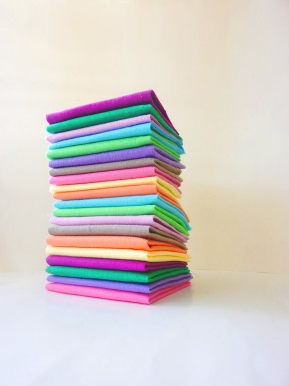 Pastel Cloth Napkins 20 Easter Spring Decor Napkins Reusable