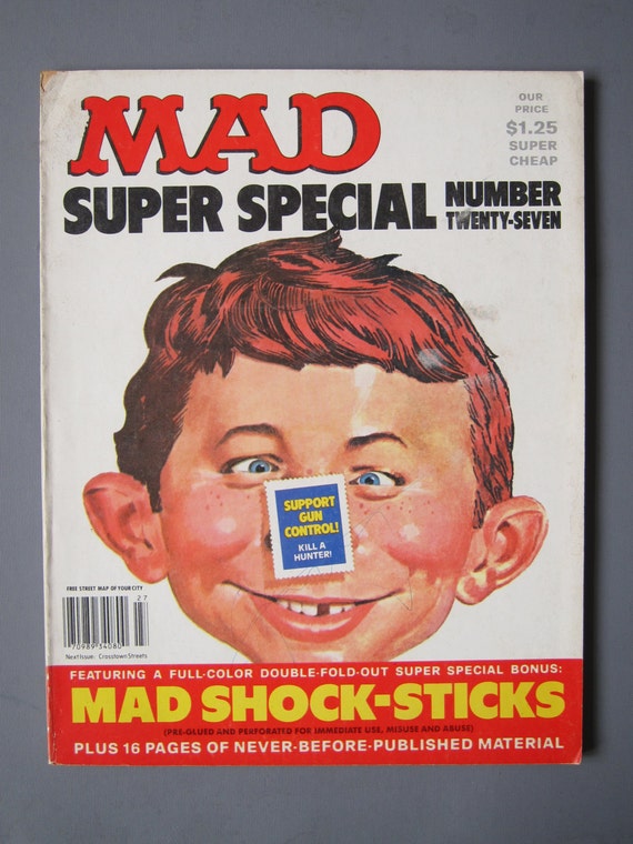 Items similar to MAD magazine 1970s vintage comics on Etsy