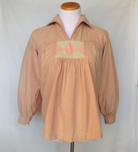 smock top 1970's