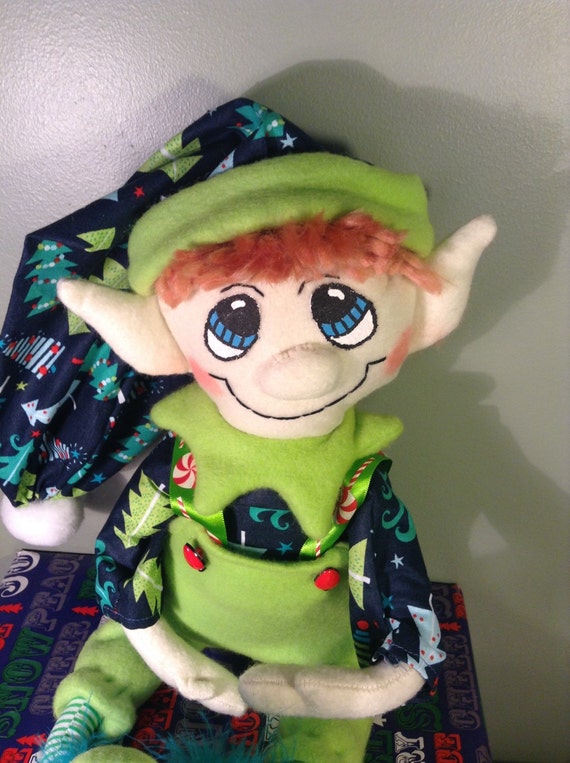 green elf plush