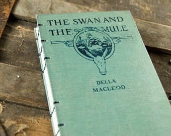 1922 SWAN and the MULE Vintage Lined Notebook Journal