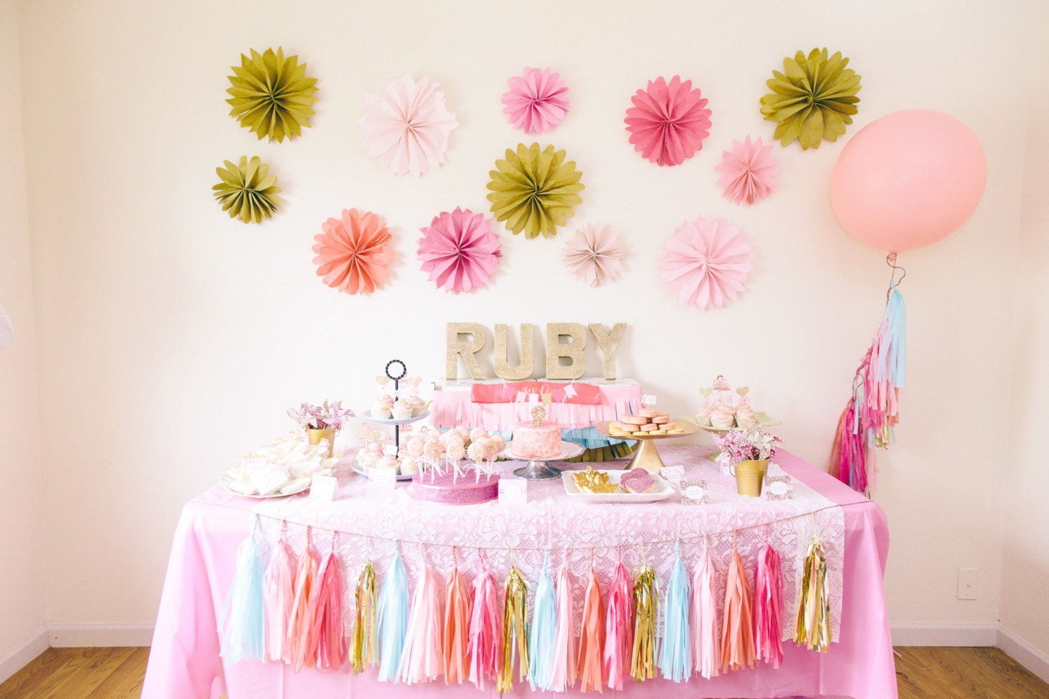 1st Birthday  Party  Decoration  Package Tassel  Garland