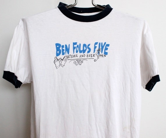 Vintage Ben Folds Five 5 T Shirt Mens Medium Unisex Womens