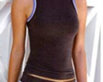 v neck yoga tank