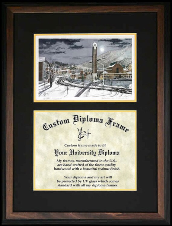 ASU Diploma Frame Appalachian Moonshine