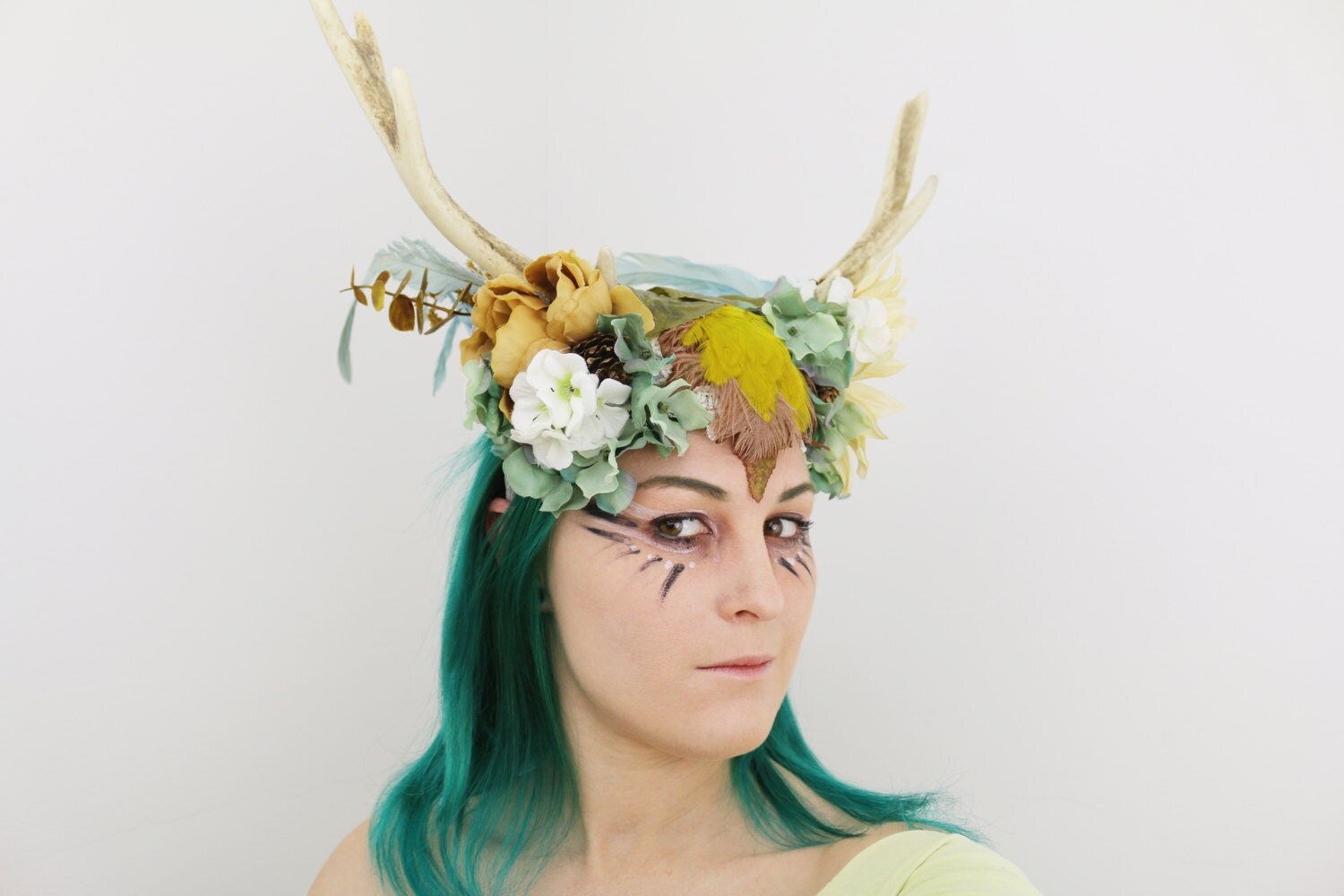 Cernunnos Deer Antler Headdress