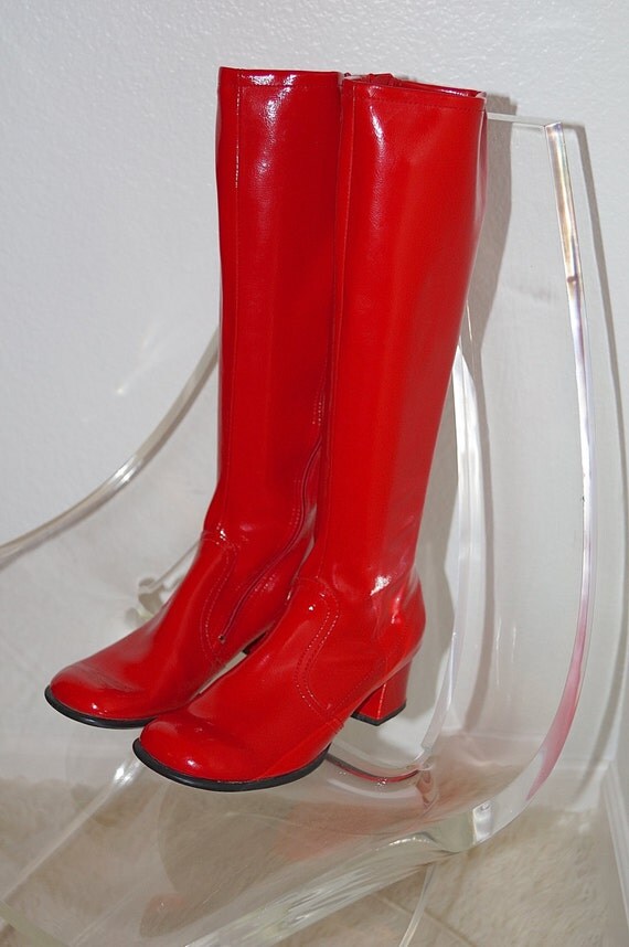 1960s knee high boots