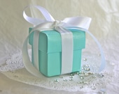 BRIDE & CO, Robins Egg Blue Favor Boxes, Baby and Co.