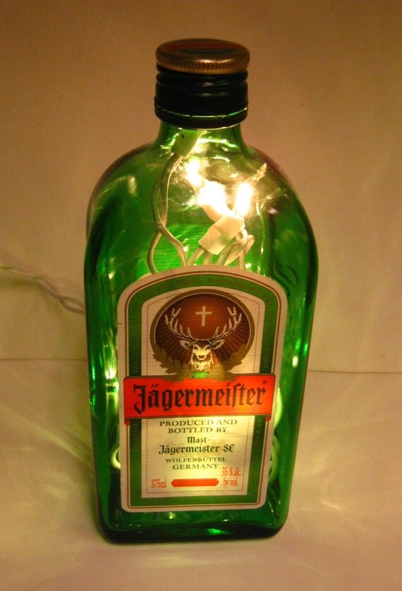 jagermeister lighted bottle by mrlenterprises on etsy jagermeister lighted bottle by mrlenterprises on etsy