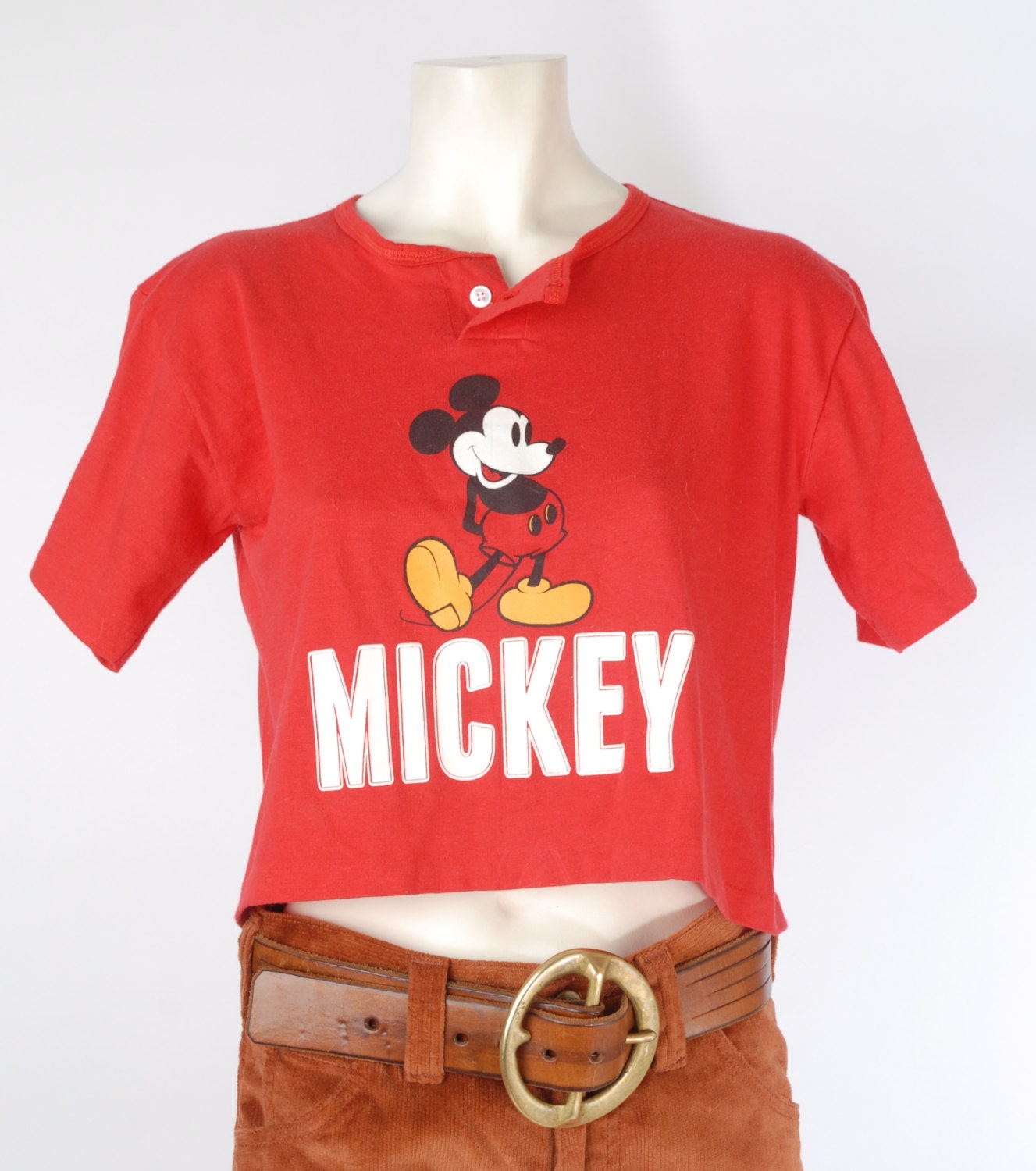 mickey crop top