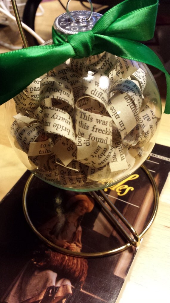 anne of green gables book page ornament anne of green gables book page ornament