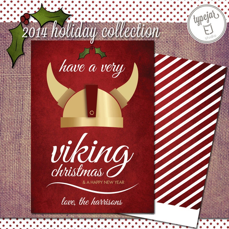 Viking Christmas Cards 