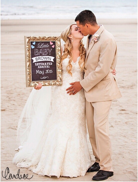 Getting engaged while pregnant picture