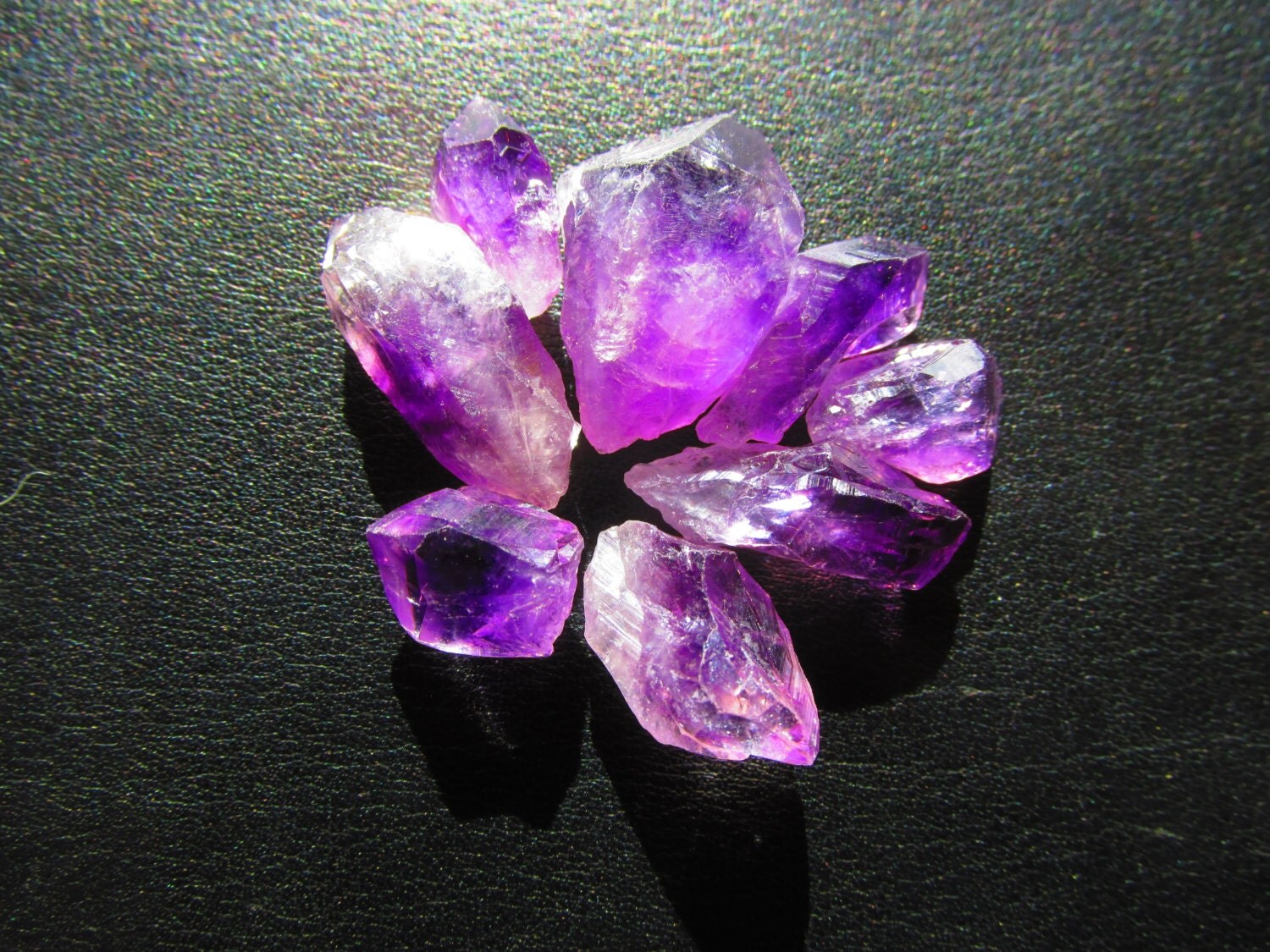 72.0 ct. Etched Amethyst Crystal Lot (Uruguay) Haute Juice