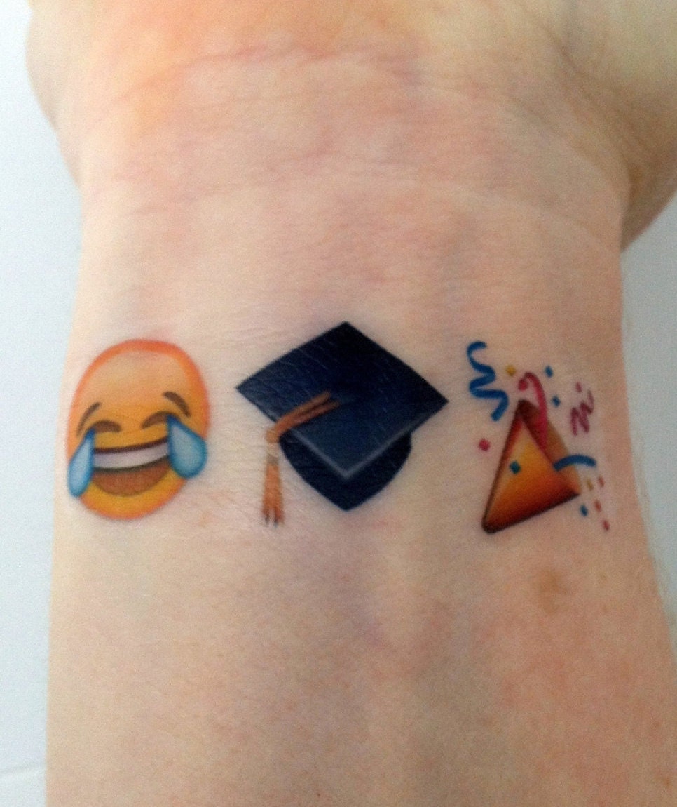 All the Feels 10 Emoji Tattoos Custom Tattoo Design