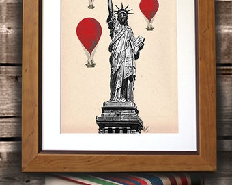 Items similar to Statue of Liberty - 8x10 photograph - 