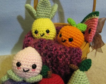 Amigurumi fruit Etsy