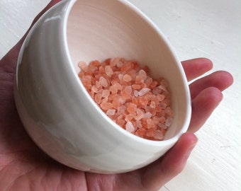 porcelain salt holder or salt pig