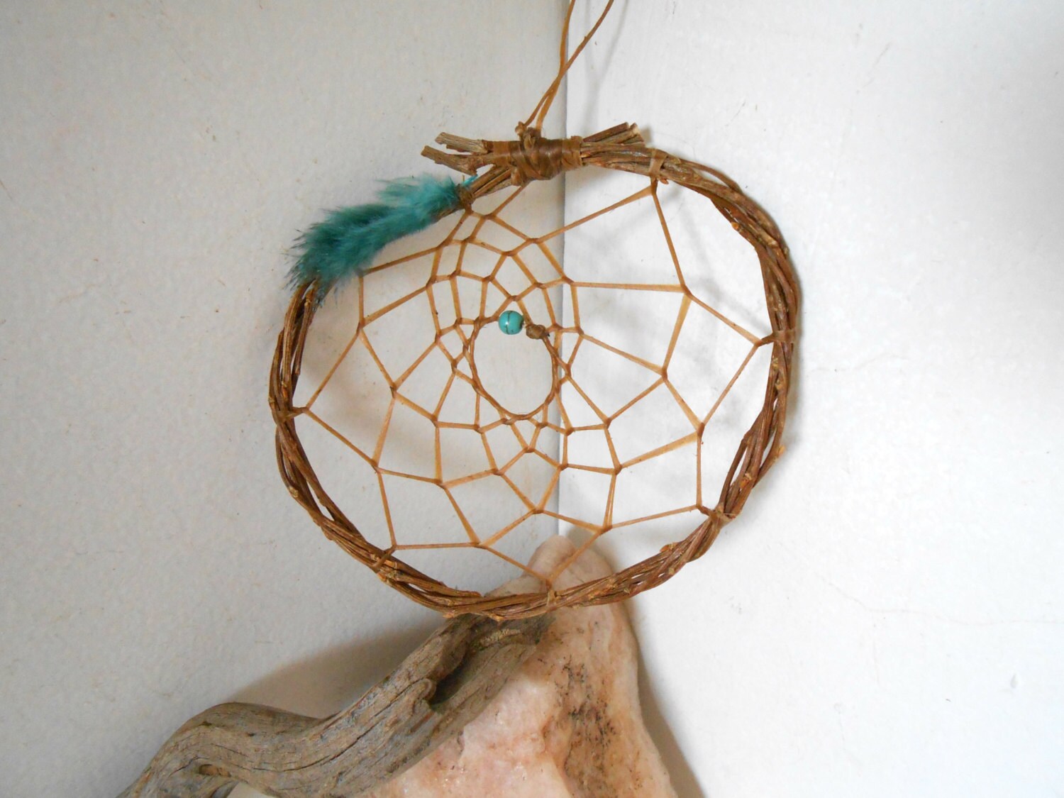 Willow Hoop Dream Catcher Handmade Native American