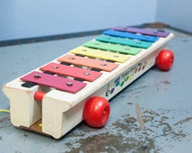 Xylophone Vintage LES SNORKY Nathan 1985 - Rare, Incomplet, Occasion Collection
