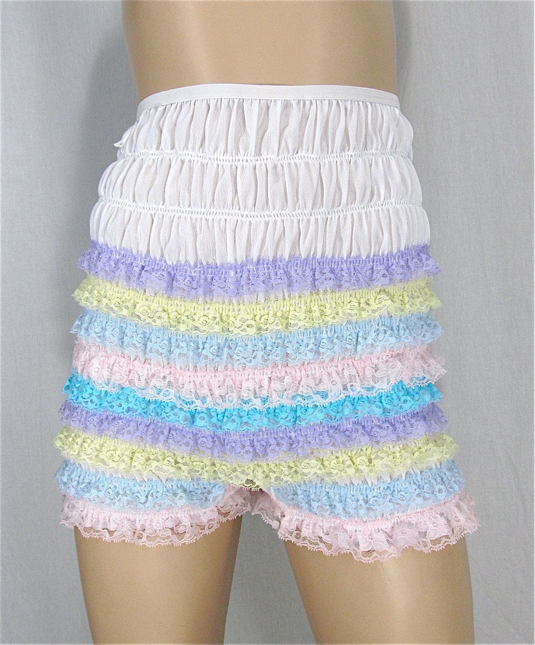 rainbow ruffle panties