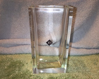 Vintage Desna Glass Vase - Bohemia
