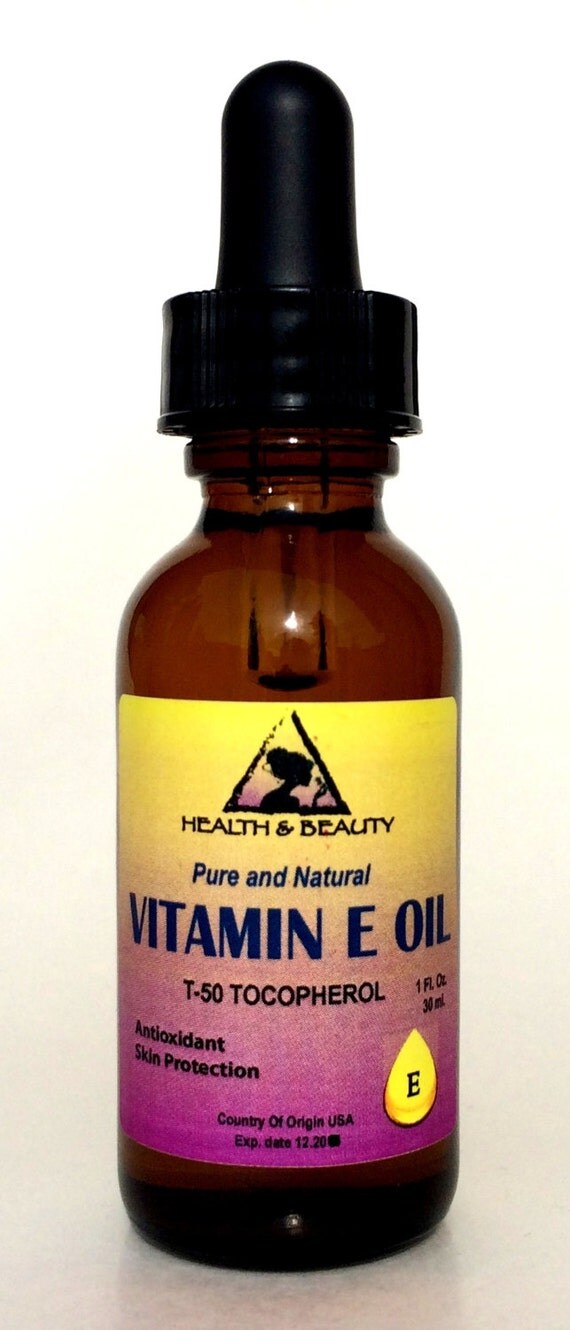1 oz TOCOPHEROL T50 VITAMIN E OIL Anti Aging Natural Premium