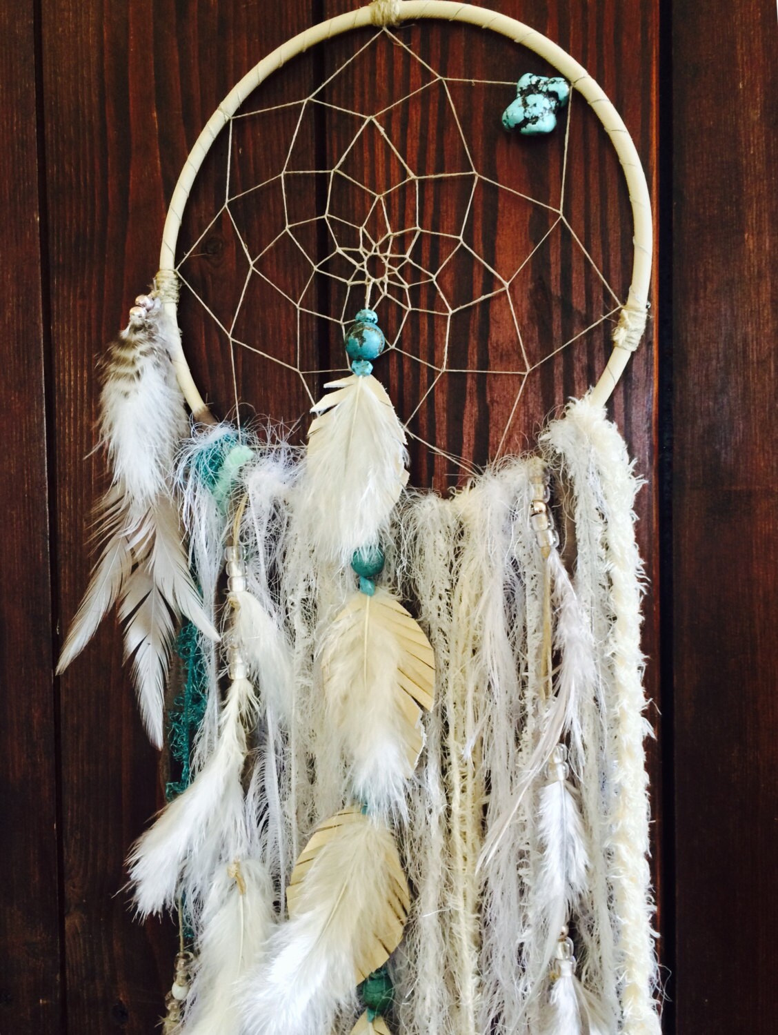 Bohemian Dream Catcher Large White Dream Catcher