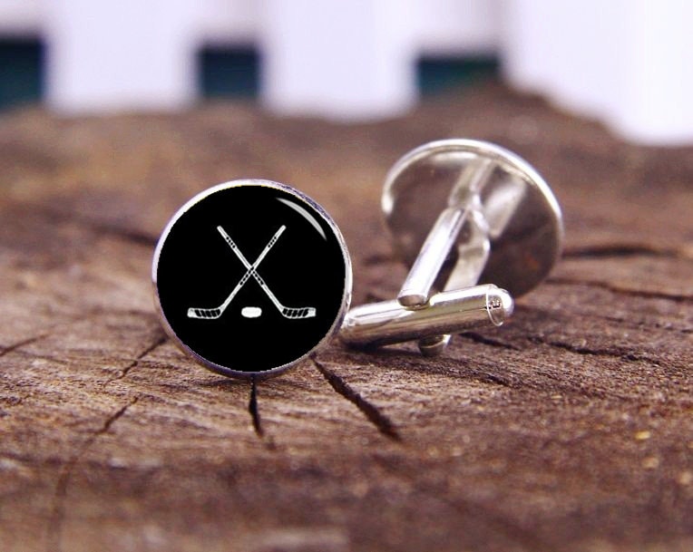 Hockey Cufflinks Ice Hockey Cuff Links Custom Sports