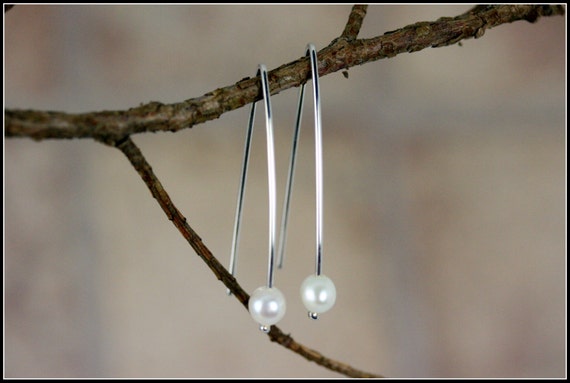 boucles d oreilles tige argent avec perle fil avec perle boucles d oreilles tige argent avec perle fil avec perle